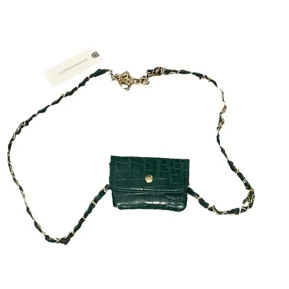 Anthropologie | Bags | Anthropologie Faux Leather Belt Chain  display picture 2